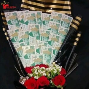 Golden Cash Bouquet