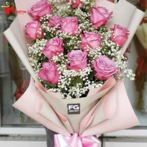 Pink Rose Bouquet