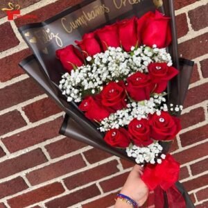 Red Birthday Bouquet