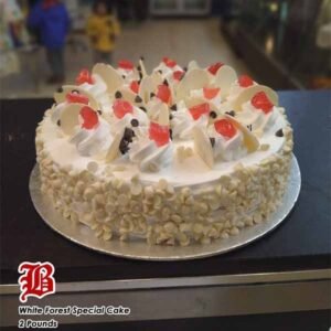 White Forest Cake