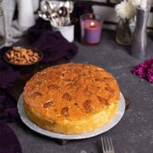 Almond Peanuts Cake