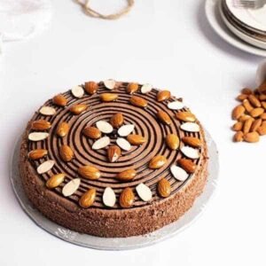 Almond Roasted Chocolate Cake