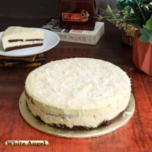 White Angel Cake