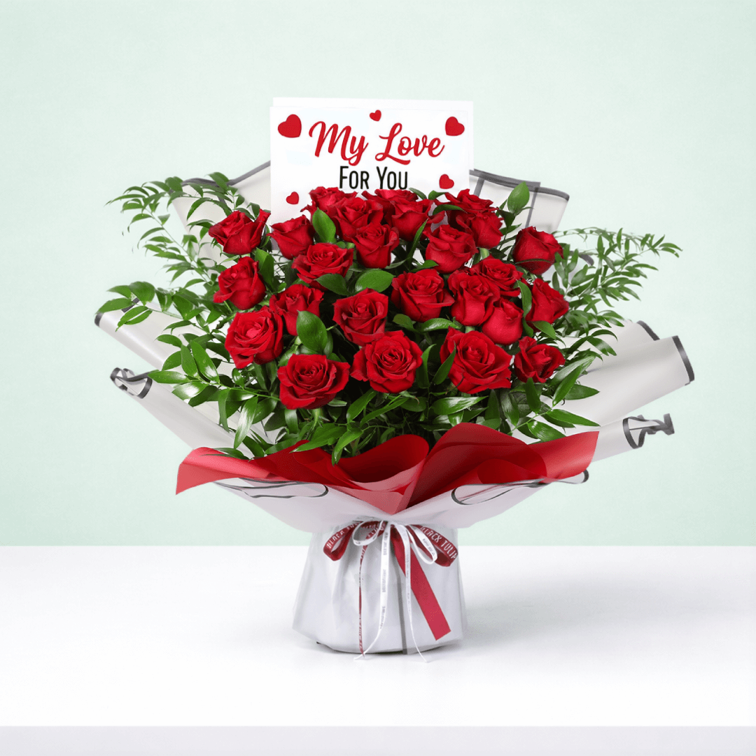 Red Roses Love Bouquet